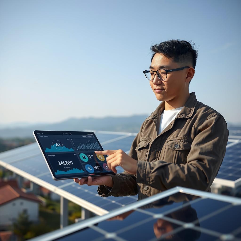 Sustainable Energy Innovation Combining Blockchain and AI